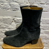 VIVIENNE WESTWOOD BLACK SUEDE JESTER BOOTS