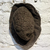 BY WALID BROWN CROCHET BUCKET HAT