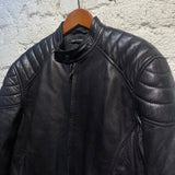 GUCCI TOM FORD ERA BLACK LEATHER BIKER