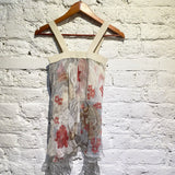 SALVATORE FERRAGANO KOI PRINT SILK TOP