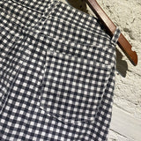 REFORMATION BLACK/WHITE SKIRT