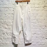 STUDIO NICHOLSON WHITE JEANS