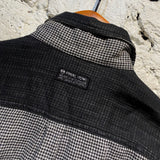 FINAL HOME BLACK/WHITE GINGHAM SHIRT