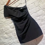 16ARLINGTON BLACK “ANZO” MINI DRESS