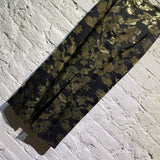 16ARLINGTON BLACK/GOLD BROCADE SKIRT