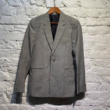 PAUL SMITH GREY PRINCE OF WALES CHECK JACKET