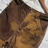 DRIES VAN NOTEN BROWN PRINT CORDS