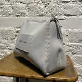 SAMSOE SAMSOE GREY “SAMIRA” FLYKNIT POUCH