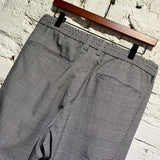 SHIPS JET BLUE P.O.W. CHECK TROUSERS