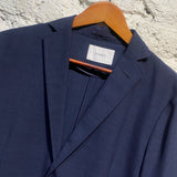 INHERIT NAVY UNLINED FINE WOOL JACKET