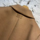 MIU MIU CAMEL OVERCOAT