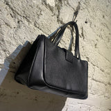 GIVENCHY BLACK LEATHER HANDBAG