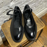 YANG LI BLACK ANKLE STRAP SHOES