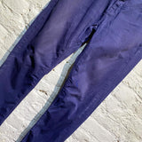 ALEXANDER MCQUEEN MCQ SLIM FIT NAVY COTTON TROUSERS