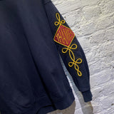 THAMES NAVY JERSEY SWEATER