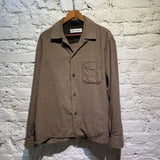 OUR LEGACY BROWN/BROWN CHECK SHIRT