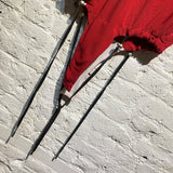 1/OFF PARIS (RE)MADE CUSTOM LACOSTE RED POLO SHIRT/BODY