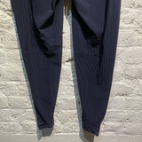 MARITHE + FRANCOIS GIRBAUD
NAVY/BLUE PINSTRIPED JODHPUR TROUSERS