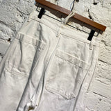 STUDIO NICHOLSON WHITE JEANS