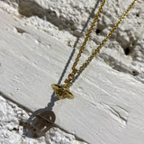 VIVIENNE WESTWOOD
PETITE ORB NECKLACE GOLD/RAINBOW STONES