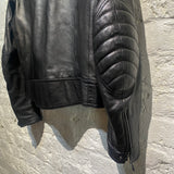 GUCCI TOM FORD ERA BLACK LEATHER BIKER