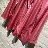 MICHAEL LO SORDO DUSTY PINK DECONSTRUCTED WRAP BLAZER