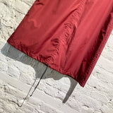 COMME DES GARÇONS RED NYLON SKIRT