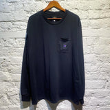NEEDLES BLACK CREWNECK L/S TOP