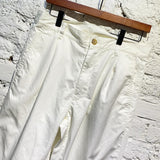 BEAMS WHITE TROUSERS
