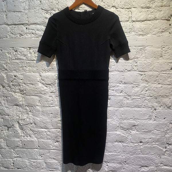 DOLCE & GABBANA D&G BLACK KNIT DRESS