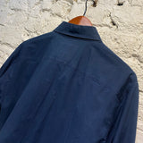 VIVIENNE WESTWOOD MAN NAVY KRALL SHIRT