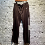WALES BONNER BROWN/CREAM TRACK BOTTOMS