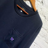 NEEDLES BLACK CREWNECK L/S TOP