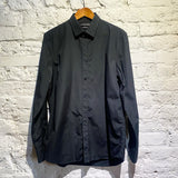 ALEXANDER MCQUEEN BLACK LONG SLEEVED SHIRT