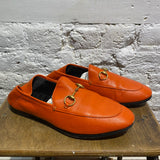GUCCI ORANGE LOAFERS
