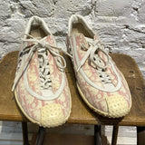 DIOR PINK PRINT TRAINERS