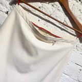 PRADA SPORT VINTAGE CREAM SKIRT