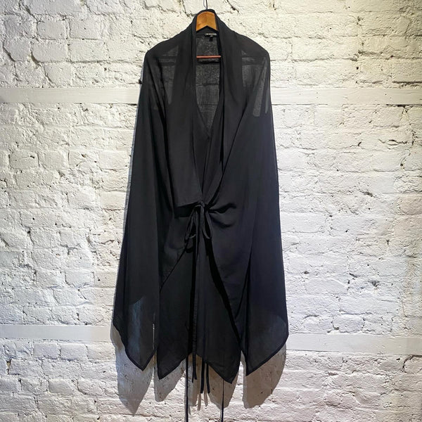 ANN DEMEULEMEESTER BLACK TUNIC