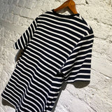 JW ANDERSON BLACK/WHITE PRINT T-SHIRT