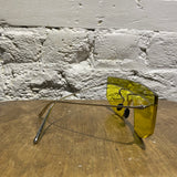 PRADA YELLOW/SILVER 0PR B55S SUNGLASSES