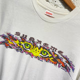 SUPREME CATS EYE WHITE T-SHIRT
