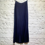 MARGIELA MARTIN MARGIELA 6 VINTAGE VISCOSE NAVY SKIRT