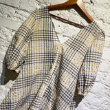 GANNI CHECK SUMMER DRESS