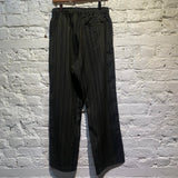 OUR LEGACY “WORKSHOP” BLACK/YELLOW STRIPED TROUSERS