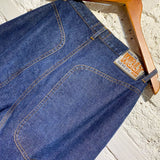 WALTER VAN BEIRENDONCK W&L.T. JEANS WITH ARTICULATED KNEES AND ZIPS