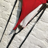 1/OFF PARIS (RE)MADE CUSTOM LACOSTE RED POLO SHIRT/BODY