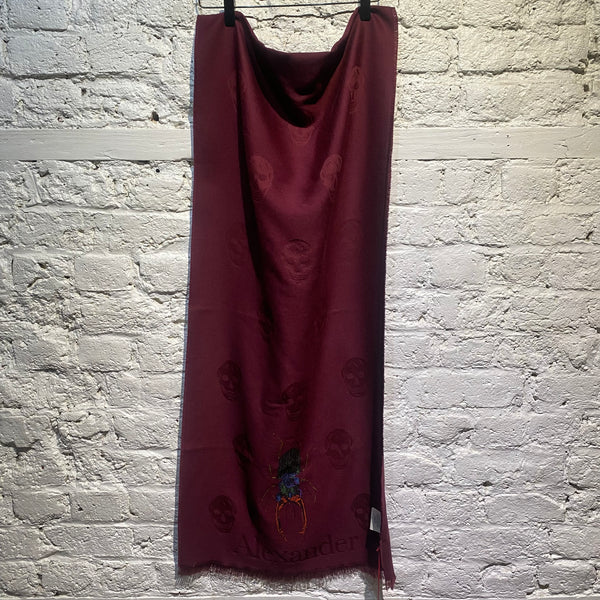ALEXANDER MCQUEEN BUG SCARF