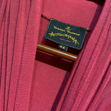 VIVIENNE WESTWOOD ANGLOMANIA RED JERSEY DRESS