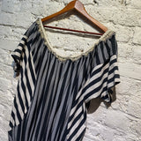 ALEXANDER MCQUEEN MCQ STRIPED DRESS