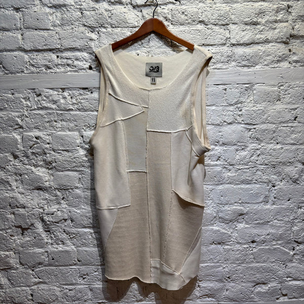 OLUBIYI THOMAS 	PATCHWORK UNISEX JERSEY DRESS